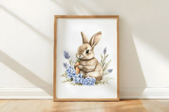 Spring Bunny Clipart Set Product Image 3