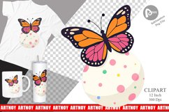 Spring Butterfly Clipart Product Image 1
