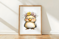 Spring Chick Clipart Product Image 3