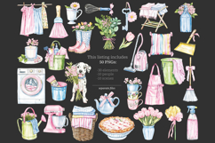 GlamArtZhanna, Spring clipart, Spring png, Spring cleaning png, cleaning clipart, Spring flowers png, Spring home png, Cozy home clipart, Cozy Spring Clip Art, Pastel spring png, Floral graphic, Spring graphic, cleaning image, cleaning graphic