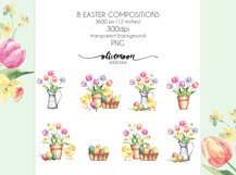 watercolor easter clipart