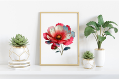 Spring Cosmos Flower Clipart Product Image 2