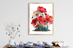 Spring Cosmos Flower Clipart Product Image 2