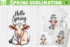 Welcome Spring sublimation | Spring flowers sublimation Product Image 1