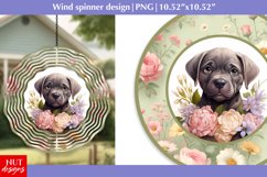 Cane Corso Dog face Summer Wind spinner Dog wind spinner Product Image 1