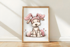 Whimsical Spring Dogs Clipart Product Image 2
