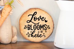 ROUND SPRING DOOR SIGN SVG I SPRING FARMHOUSE SIGN SVG I SPRING SIGN SVG I EASTER SVG