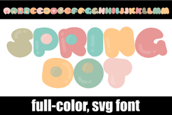 Spring Dot Color Font Product Image 1
