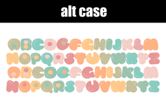 Spring Dot Color Font Product Image 2