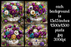 Easter Background, Spring Season Flowers Backgrounds, s5 Product Image 2