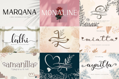 Spring Easter Font Bundle Product Image 13