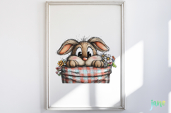 Spring Easter Watercolor Clipart Product Image 2