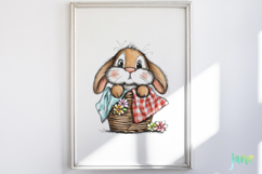 Spring Easter Watercolor Clipart Product Image 2