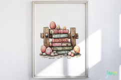 Spring Easter Watercolor Clipart Product Image 2