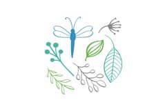 Spring Elements SVG Cut File Product Image 1