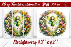 Tumbler wrap | Spring Fairy Tumbler Product Image 1