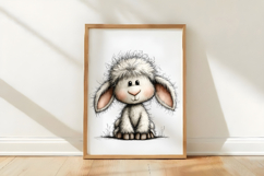 Spring Farm Animals Clipart Product Image 3