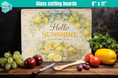 Spring Farmhouse Glass Cutting Boards Kitchen Product Image 1