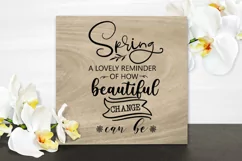 SPRING FARMHOUSE SIGN SVG I SPRING SIGN SVG I EASTER SVG