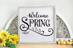 SPRING FARMHOUSE SIGN SVG I SPRING SIGN SVG I EASTER SVG