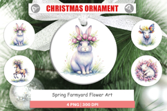 Spring Farmyard Flower Ornament Product Image 1