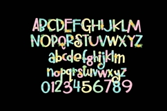 Spring Fling Color Font Product Image 4