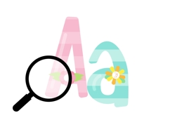 Spring Fling Color Font Product Image 7