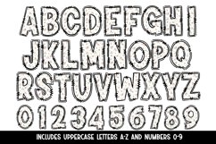 Pretty Patterns Doodle Alphabet Bundle - 4 Complete Sets Product Image 3