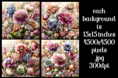 Spring Backgrounds, Spring Season Blooms Backgrounds, s10 Product Image 2