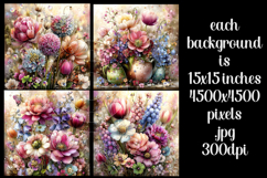 Spring Backgrounds, Spring Season Blooms Backgrounds, s11 Product Image 2