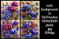 Spring Backgrounds, Spring Season Blooms Backgrounds, s13 Product Image 2
