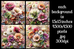 Spring Backgrounds, Spring Season Blooms Backgrounds, s3 Product Image 2