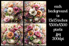 Spring Backgrounds, Spring Season Blooms Backgrounds, s4 Product Image 2