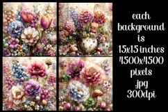Spring Backgrounds, Spring Season Blooms Backgrounds, s9 Product Image 2