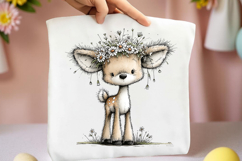 Spring Floral Animal Clipart Collection Product Image 2