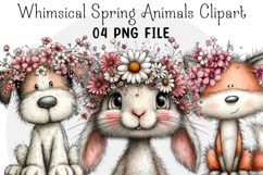 Spring Floral Animals Product Image 1