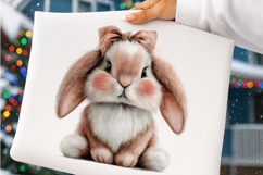 Spring floral bunnies clipart - Spring floral bunnies Png Product Image 2