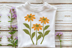 Spring Floral Embroidery Design Product Image 3