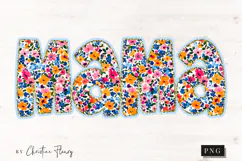 Floral Mama PNG | Mother's Day PNG Product Image 3