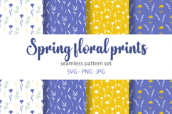 Spring floral prints | seamless pattern|digital paper Product Image 1