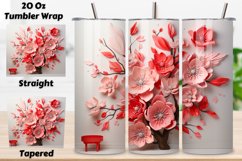 20oz skinny tumbler,3d floral seamless,3d floral tumbler,3d flower tumbler,3d flower wrap,3d sublimation,3d tumbler,3d tumbler bundle,floral tumbler wrap,flower tumbler wrap,sublimation tumbler,sublimation wrap,tumbler wrap