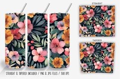 Spring Florals Tumbler Wrap Sublimation
