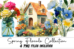 Spring Florals Collection Clipart Product Image 1