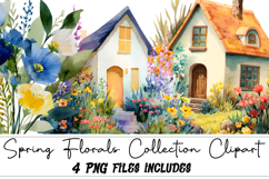 Spring Florals Collection Clipart Product Image 1