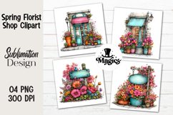 Spring Florist Shop Clipart Product Image 1