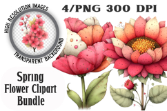 Spring Flower Clipart Product Image 1