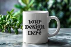 Spring Flower Coffee Mug White Mockup Product Image 1