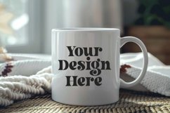 Spring Flower Coffee Mug White Mockup Product Image 1
