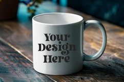 Spring Flower Coffee Mug White Mockup Product Image 1
