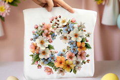 Spring Flower Crown Clipart Product Image 2